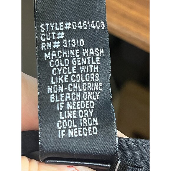 Retro Tiered Maxi Dress Black 14 Neutral Boho Western Classic Chic Indie Folk - Picture 10 of 10